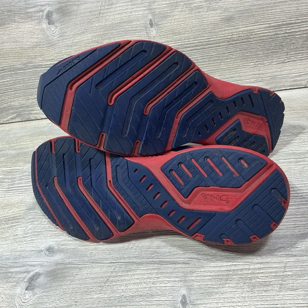 Brooks Launch 8 Men's Size 11.5 D Run Texas Flag Running Shoes 1103581D621